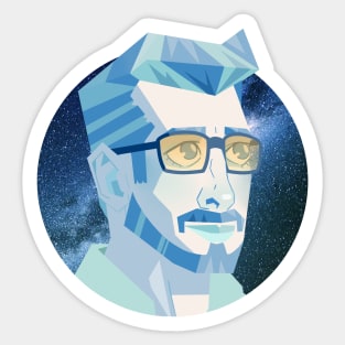 space-man Sticker